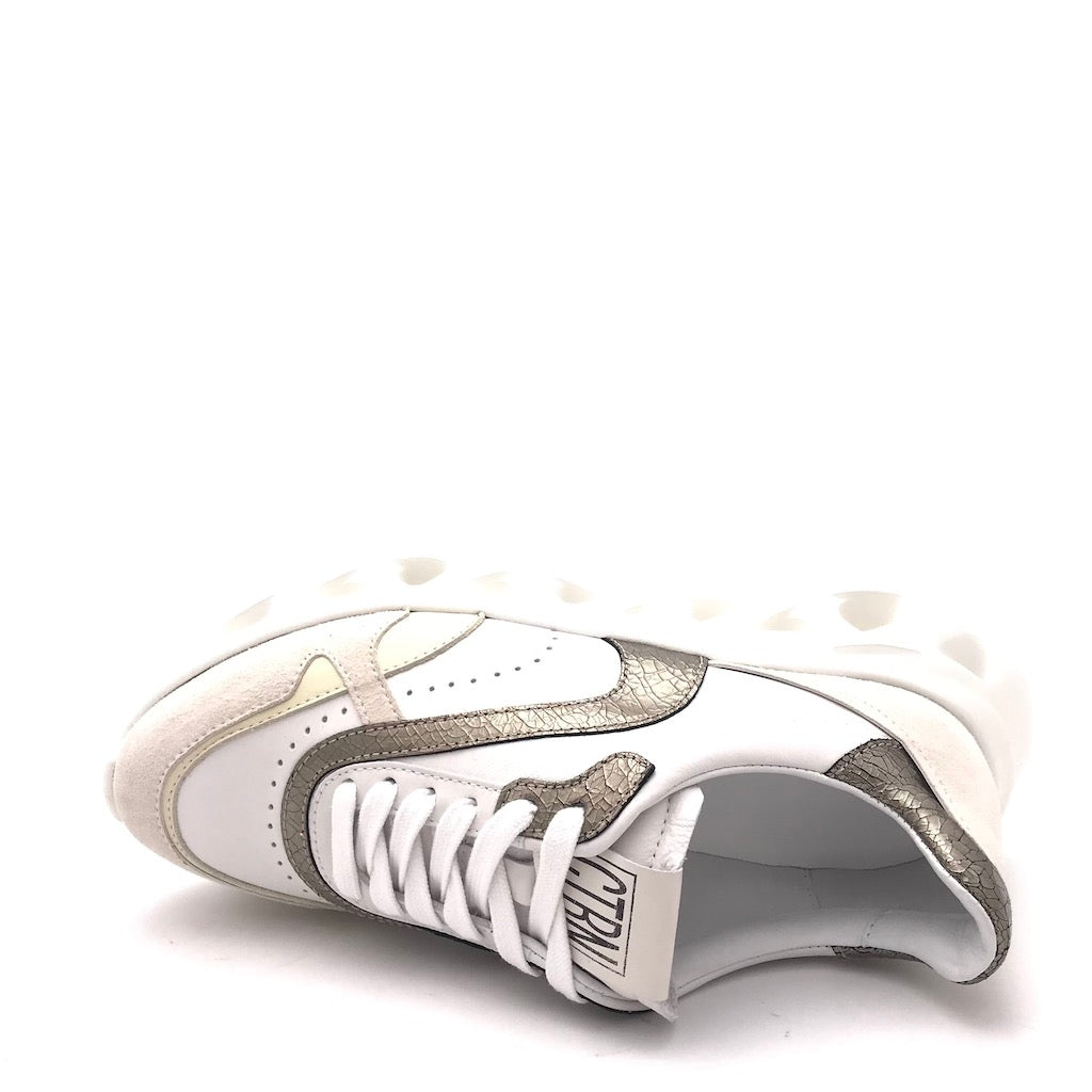 Zulian Calzature Sneakers Running Cocco-bianco