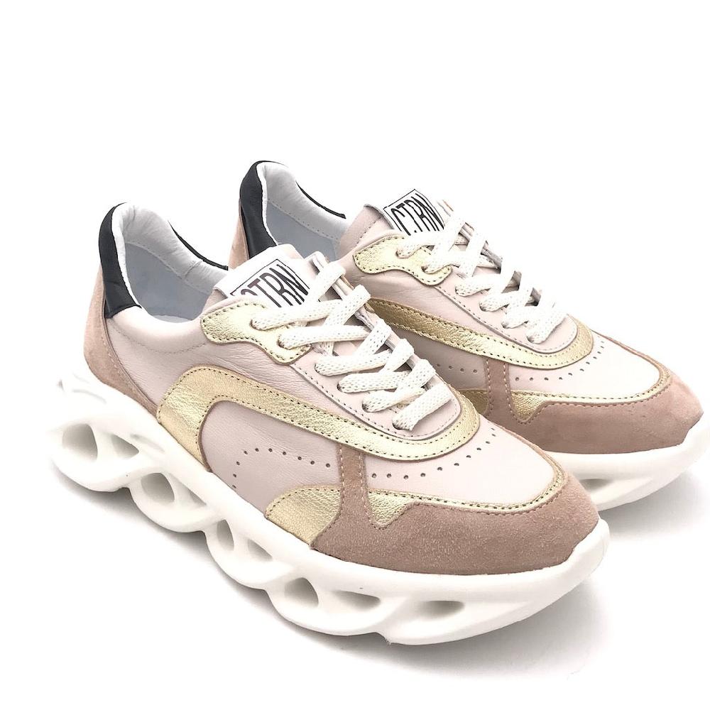 Zulian Calzature Sneakers Running Crepe-platino