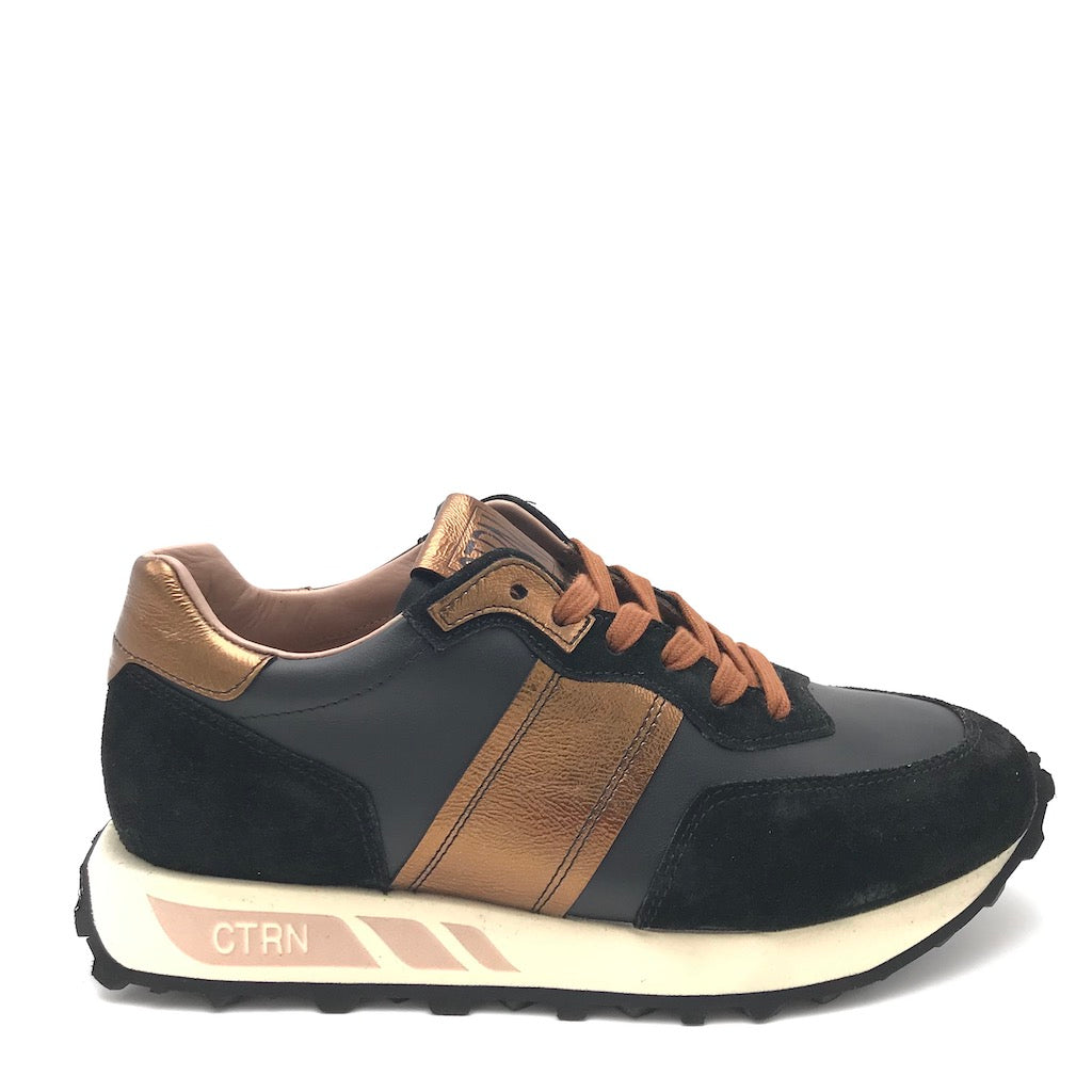 Zulian Calzature Sneakers running nero-bronzo