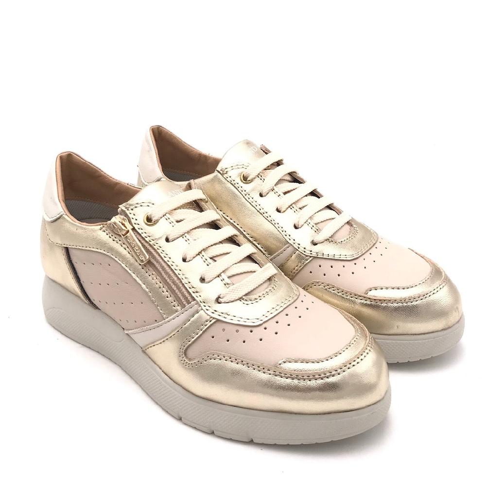 Zulian Calzature Sneakers Seli Beige-platino