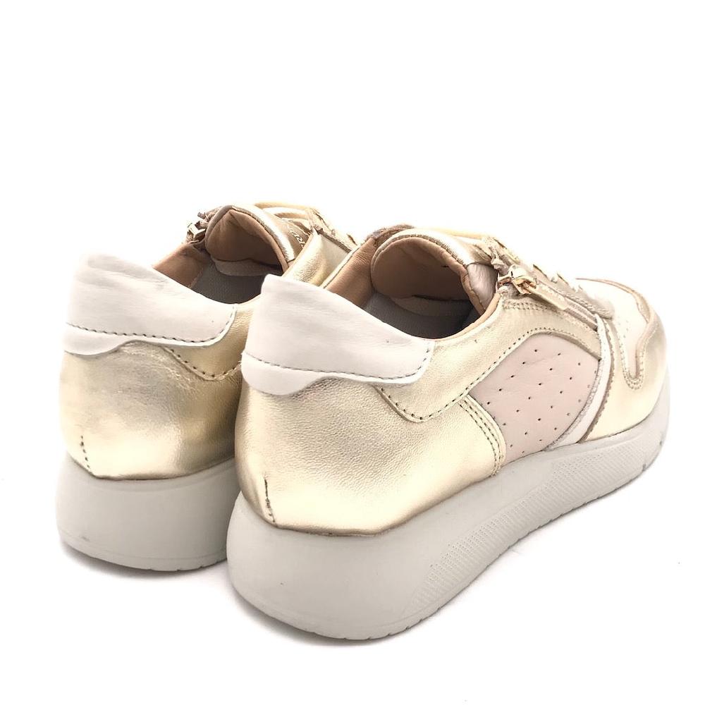 Zulian Calzature Sneakers Seli Beige-platino