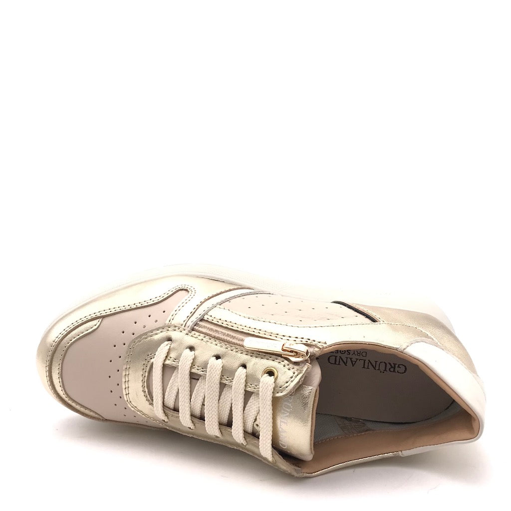 Zulian Calzature Sneakers Seli Beige-platino