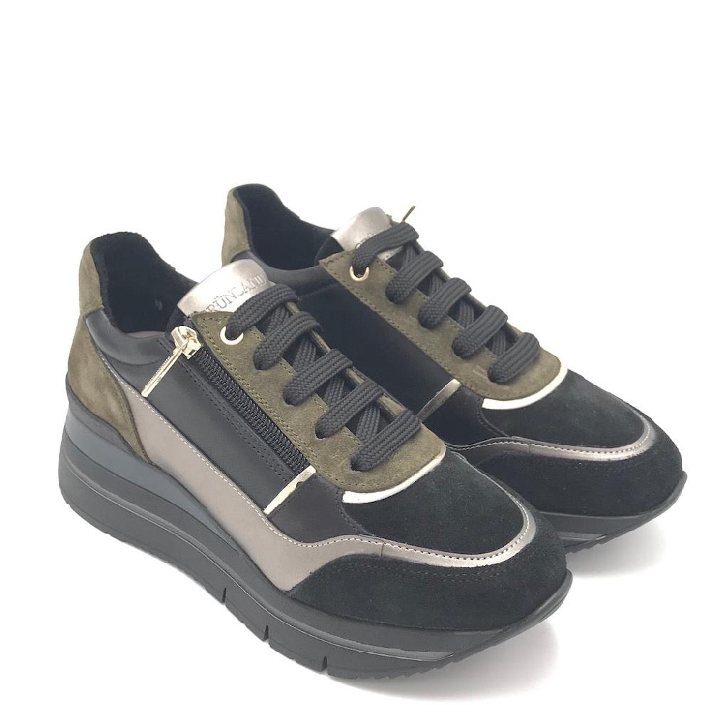 Zulian Calzature Sneakers Shaf Oliva-multi