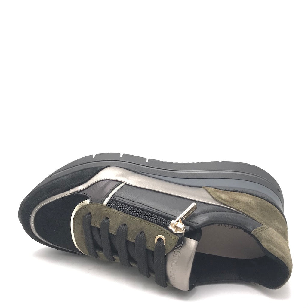 Zulian Calzature Sneakers Shaf Oliva-multi