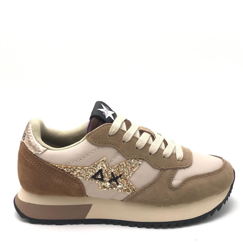 Zulian Calzature Sneakers Stargirl glitter logo