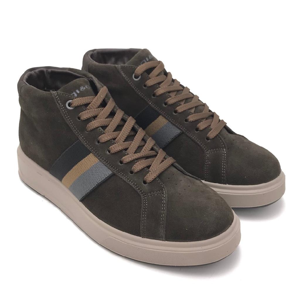 Zulian Calzature Sneakers Sten Caffè
