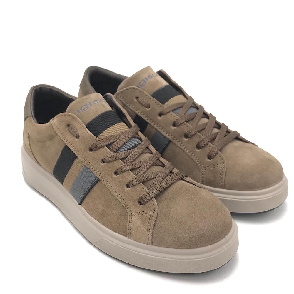 Zulian Calzature Sneakers Sten Sesamo