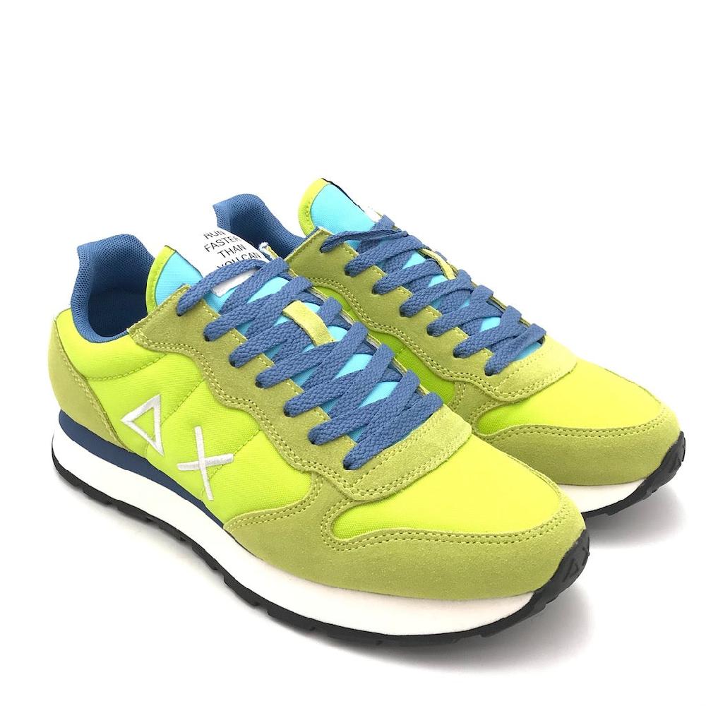 Zulian Calzature Sneakers Tom Solid Lime