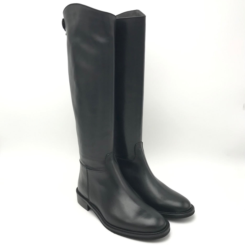 Zulian Calzature Stivale Cavallerizza Nero