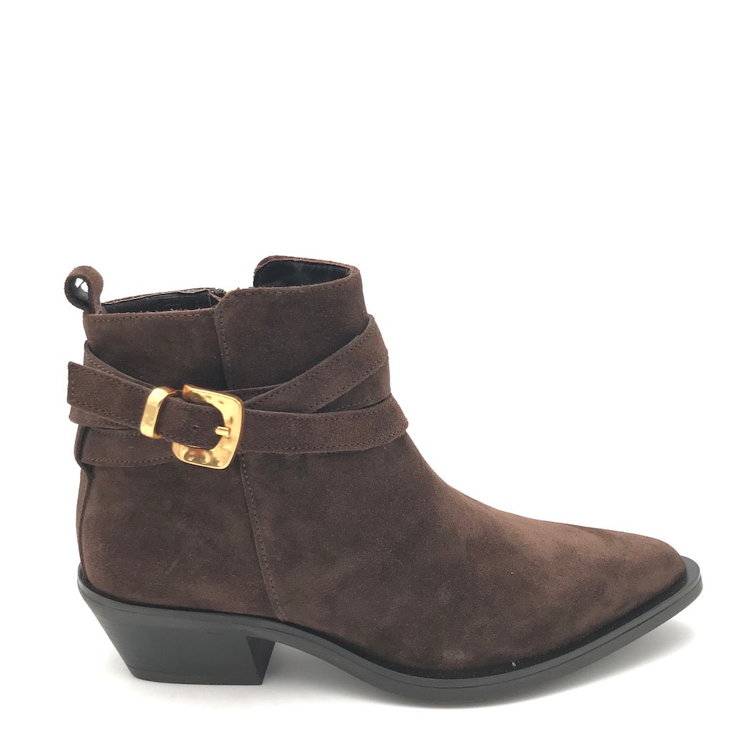 Zulian Calzature Texano in crosta moro