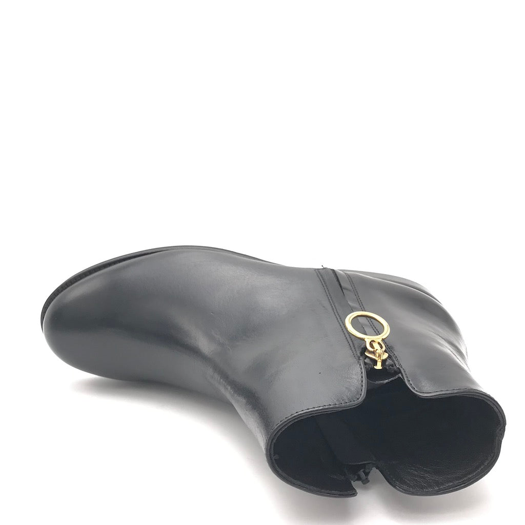 Zulian Calzature Tronchetto Basso Sieant Nero