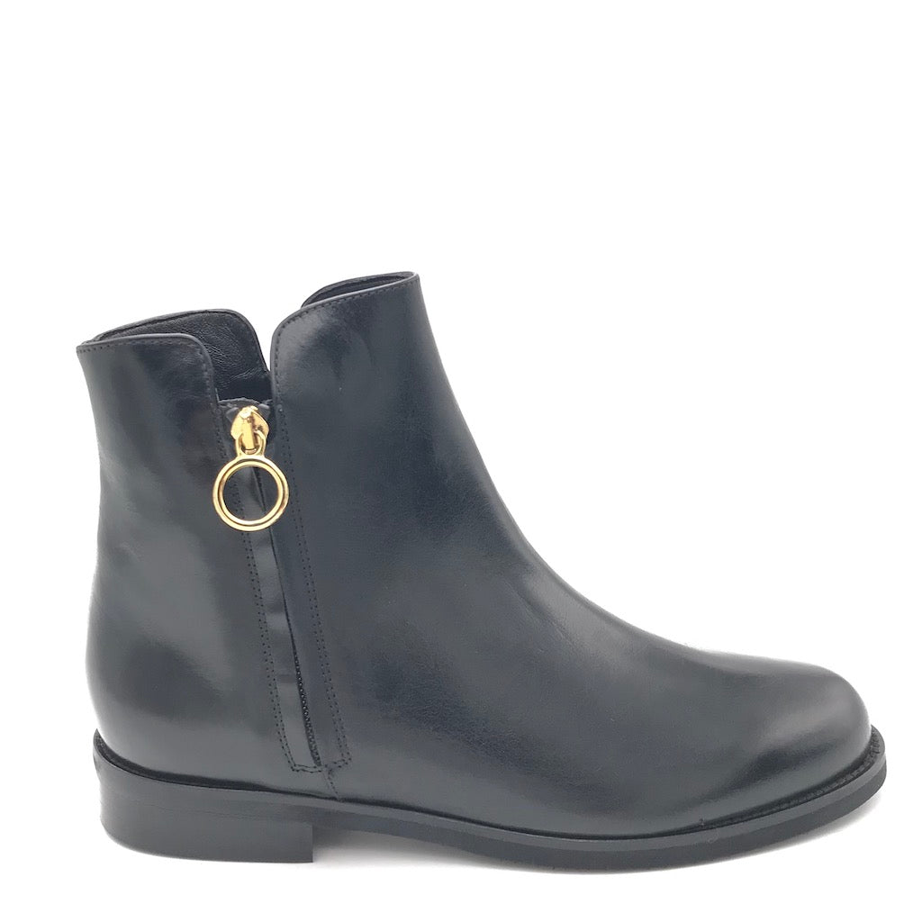 Zulian Calzature Tronchetto basso Sieant nero