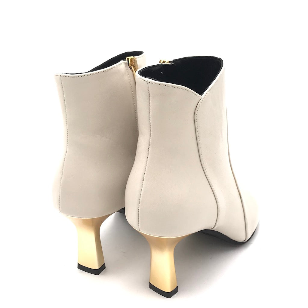 Zulian Calzature Tronchetto Cla In Nappa Milk