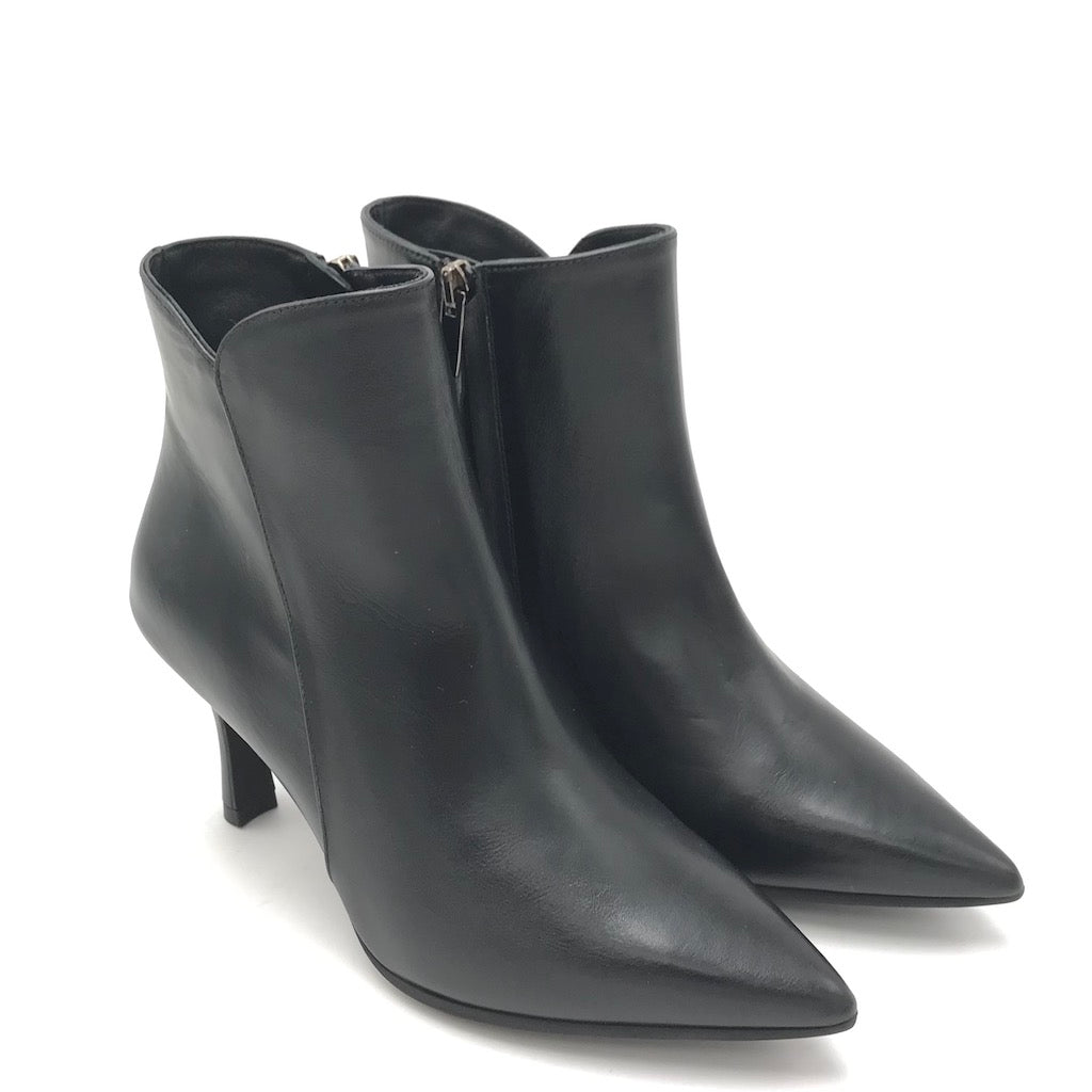 Zulian Calzature Tronchetto Cla In Nappa Nera