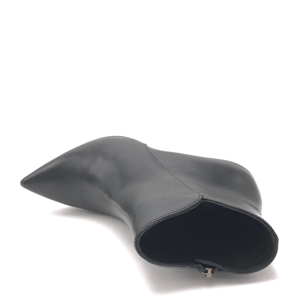 Zulian Calzature Tronchetto Cla In Nappa Nera