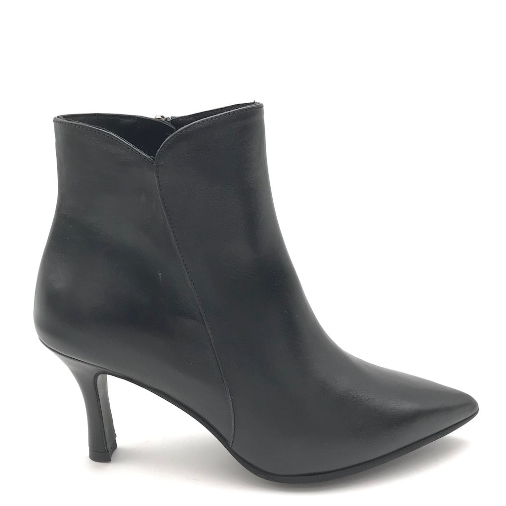 Zulian Calzature Tronchetto Cla in nappa nera