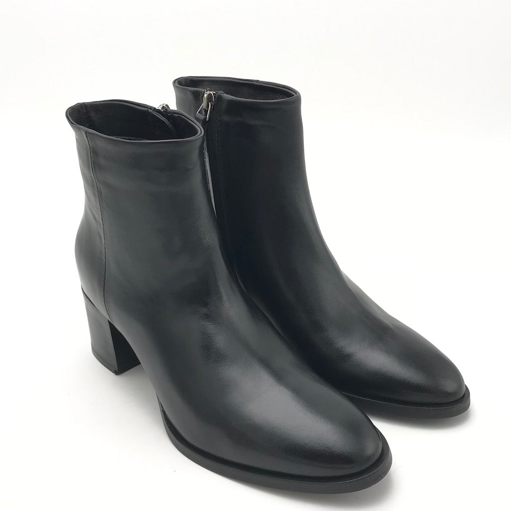 Zulian Calzature Tronchetto Classico Nero