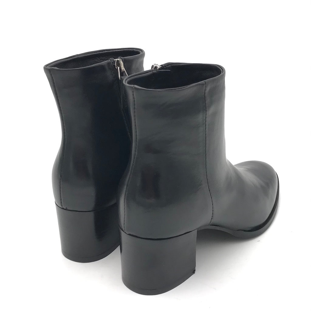 Zulian Calzature Tronchetto Classico Nero