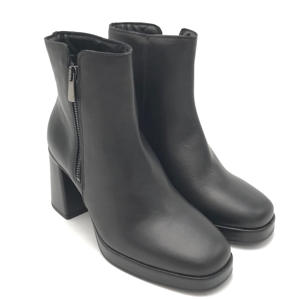 Zulian Calzature Tronchetto Isa Nero