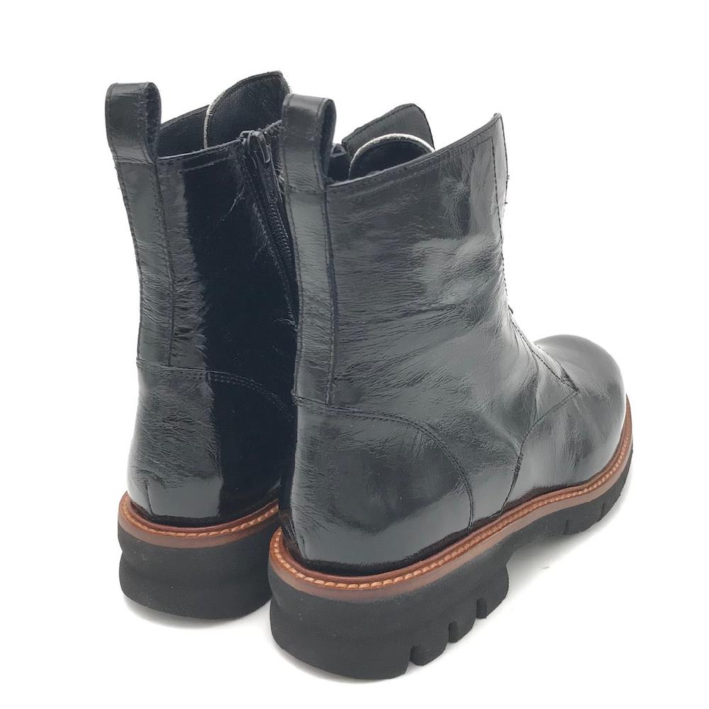 Zulian Calzature Tronchetto Naplak Nero Zip