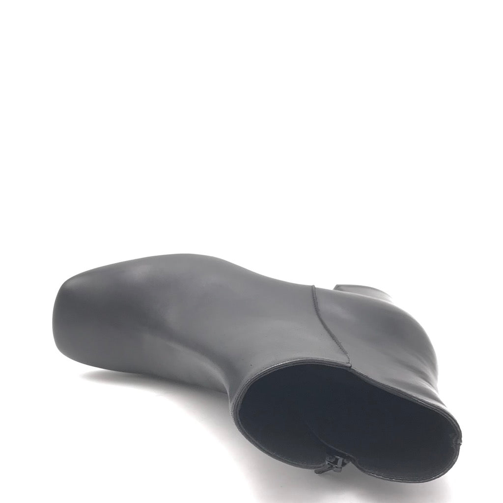 Zulian Calzature Tronchetto Nappa Nera