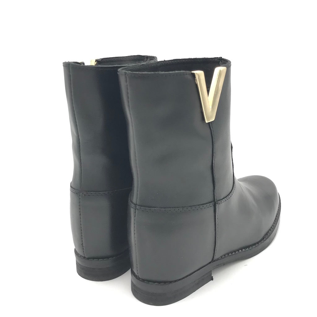 Zulian Calzature Tronchetto Roma Nero