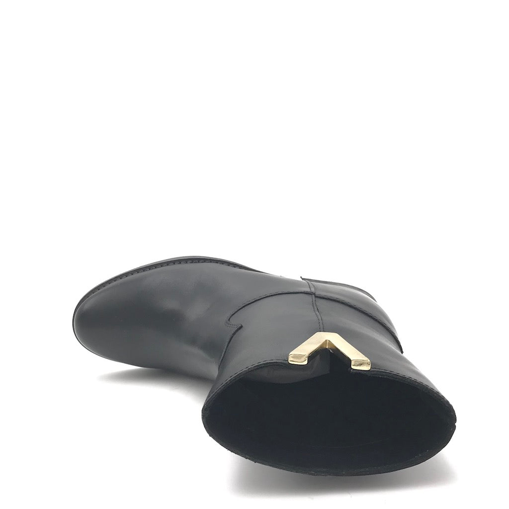 Zulian Calzature Tronchetto Roma Nero