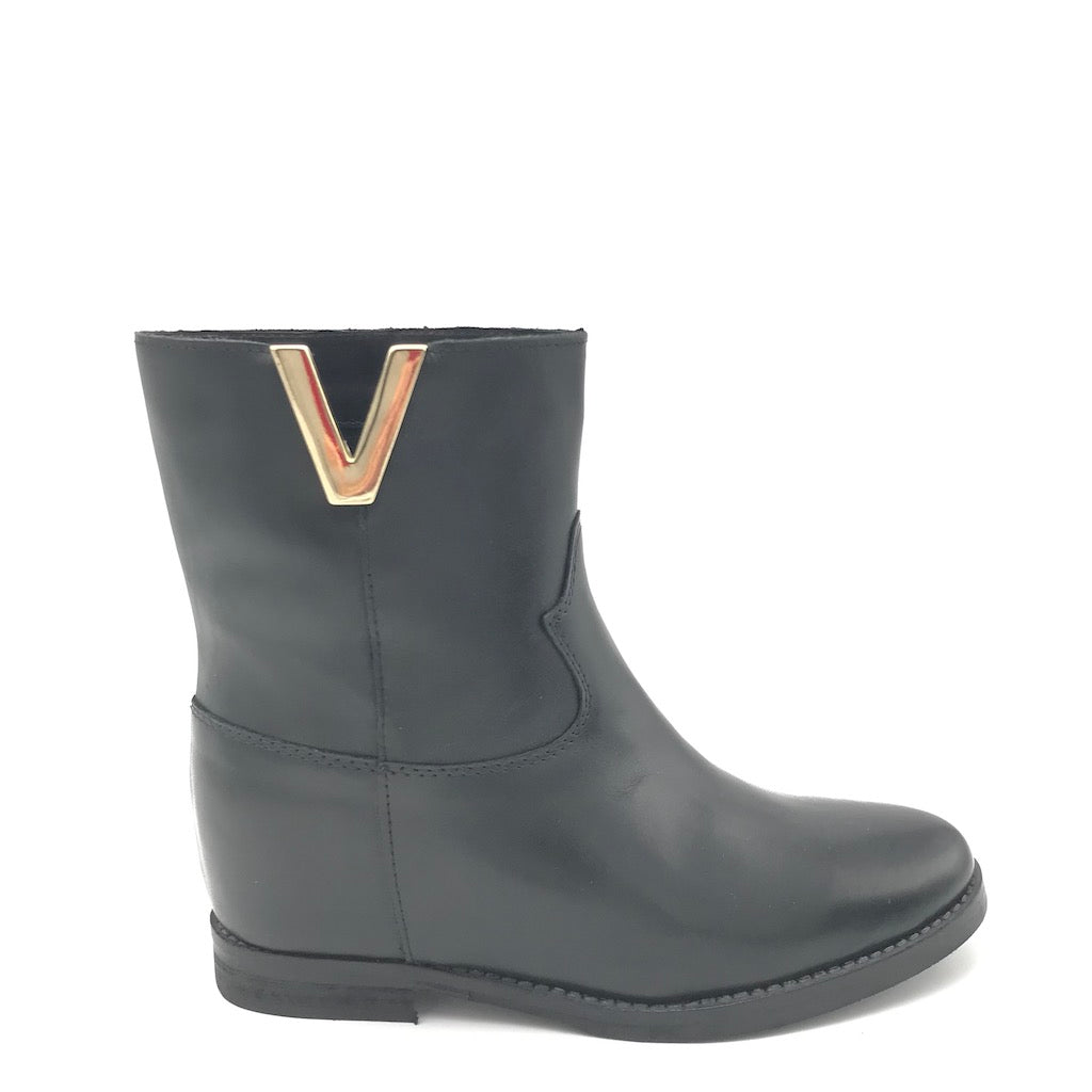 Zulian Calzature Tronchetto Roma nero