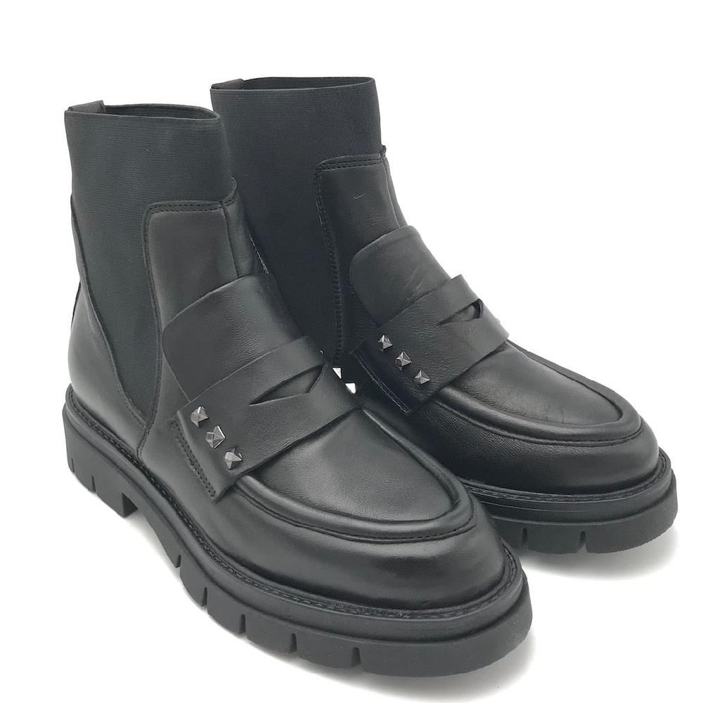 Zulian Calzature Tronchetto Taylor Nero