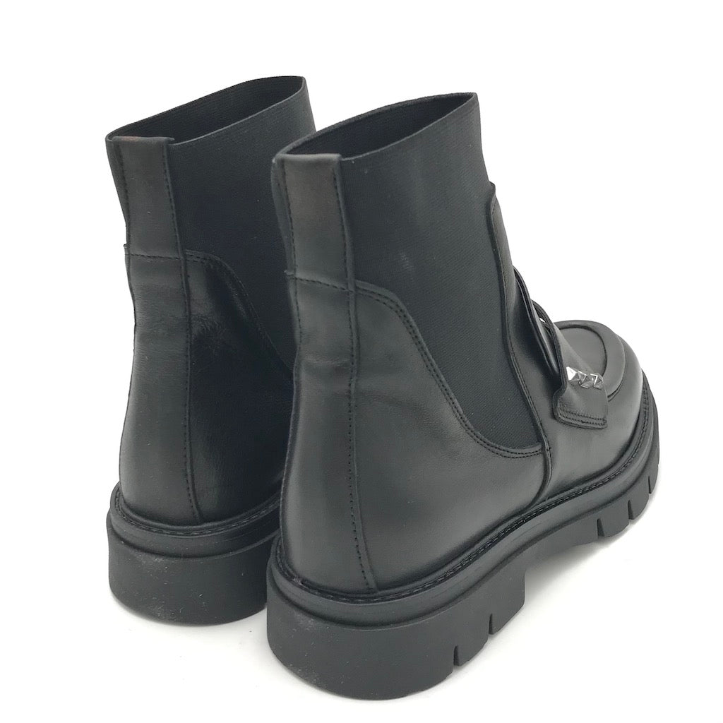 Zulian Calzature Tronchetto Taylor Nero