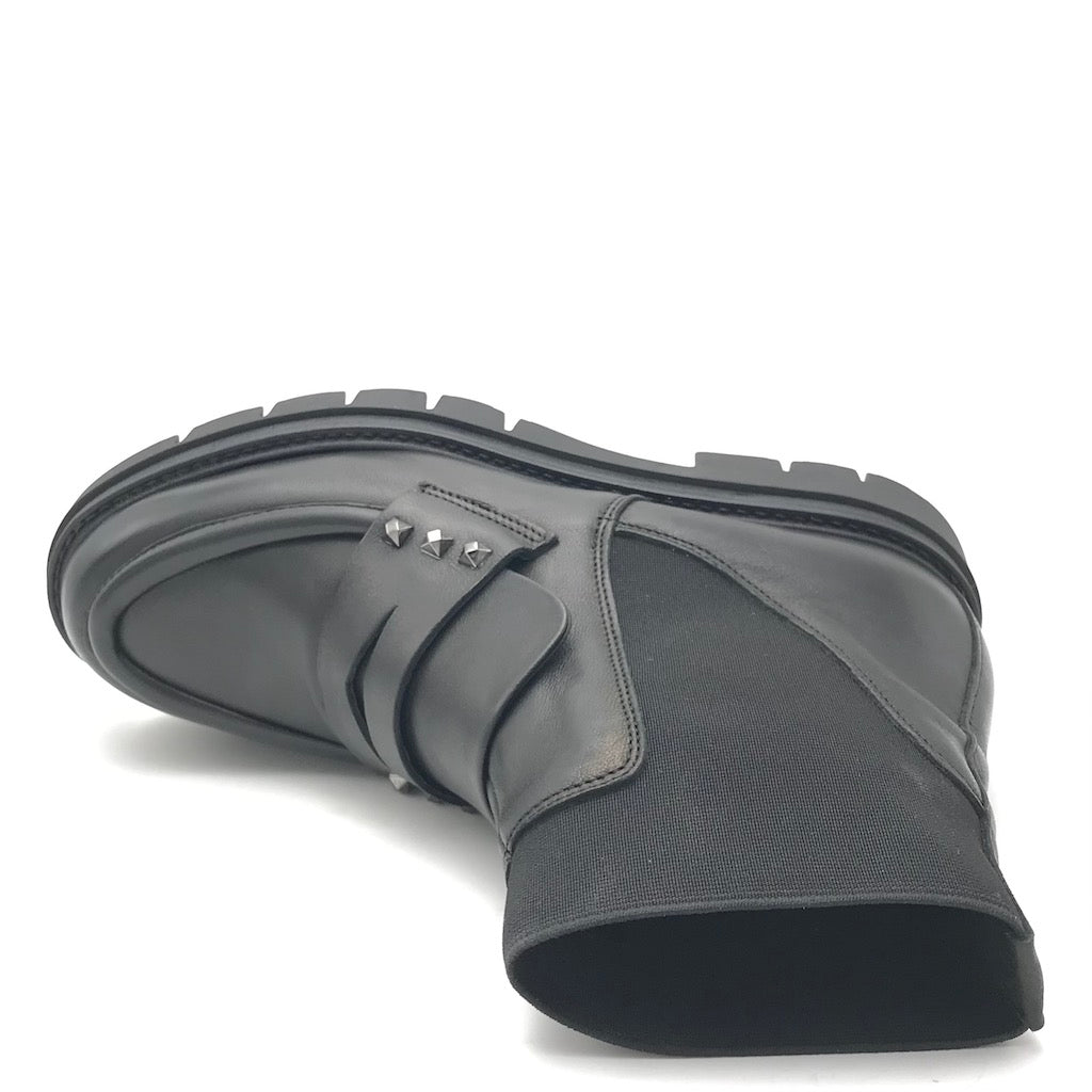 Zulian Calzature Tronchetto Taylor Nero