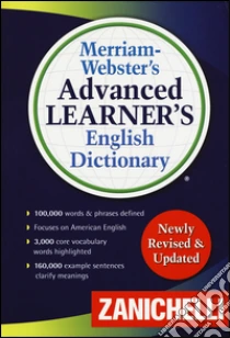 Unilibro Advanced learner's english dictionary - 9788808720887