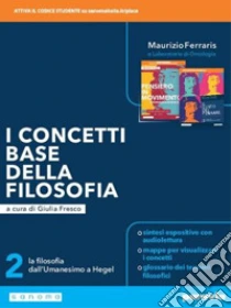 Unilibro Concetti base della filosofia. La filosofia dalle origini a Ockham. Per le Scuole superiori. Con e-book. Con espansione online (I). Vol. 2 - 9788839535214