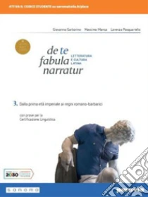 Unilibro De Te Fabula Narratur. Per Le Scuole Superiori. Con E-book. Con Espansione Online. Vol. 3 - 9788839532473