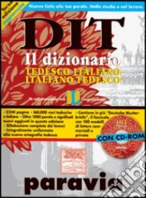 Unilibro DIT. Dizionario tedesco-italiano italiano-tedesco. Con CD-ROM - 9788839550217