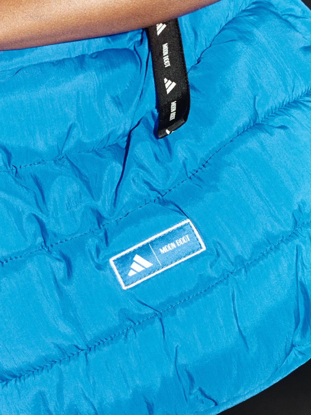 Moon Boot Borsa Shopper Blu Con Design Imbottito Adidas X Moon Boot