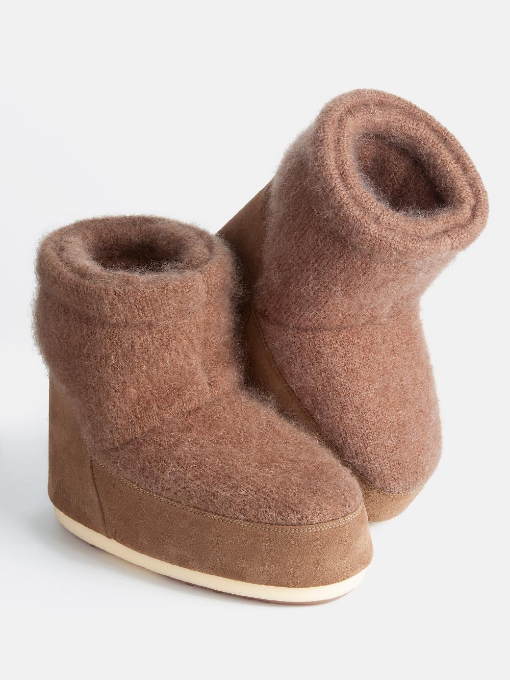 Moon Boot Icon Low No Lace Marrone Moon Boot + Jacquemus