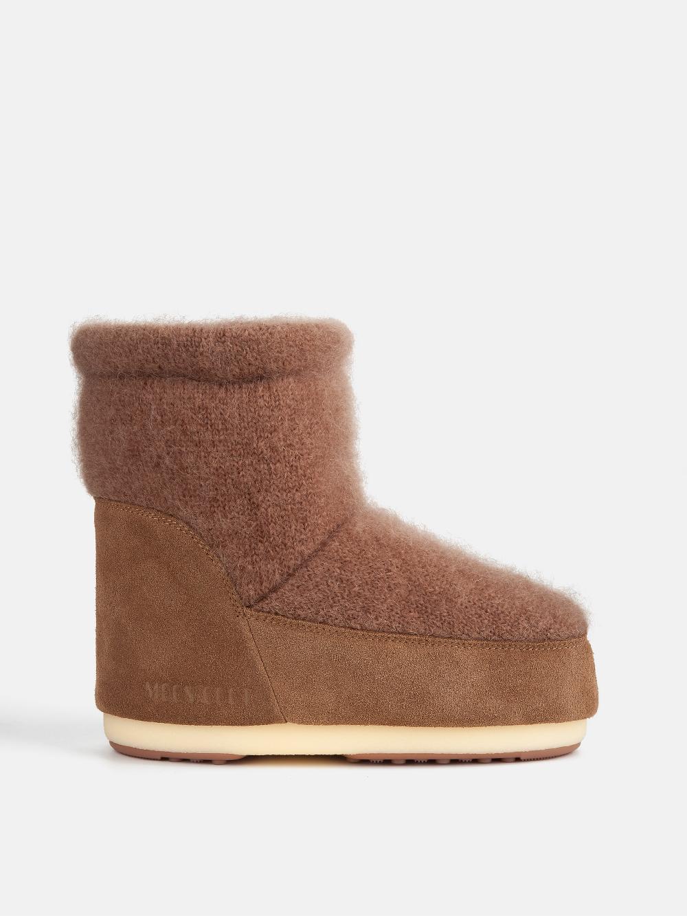 Moon Boot Icon Low No Lace Marrone Moon Boot + Jacquemus