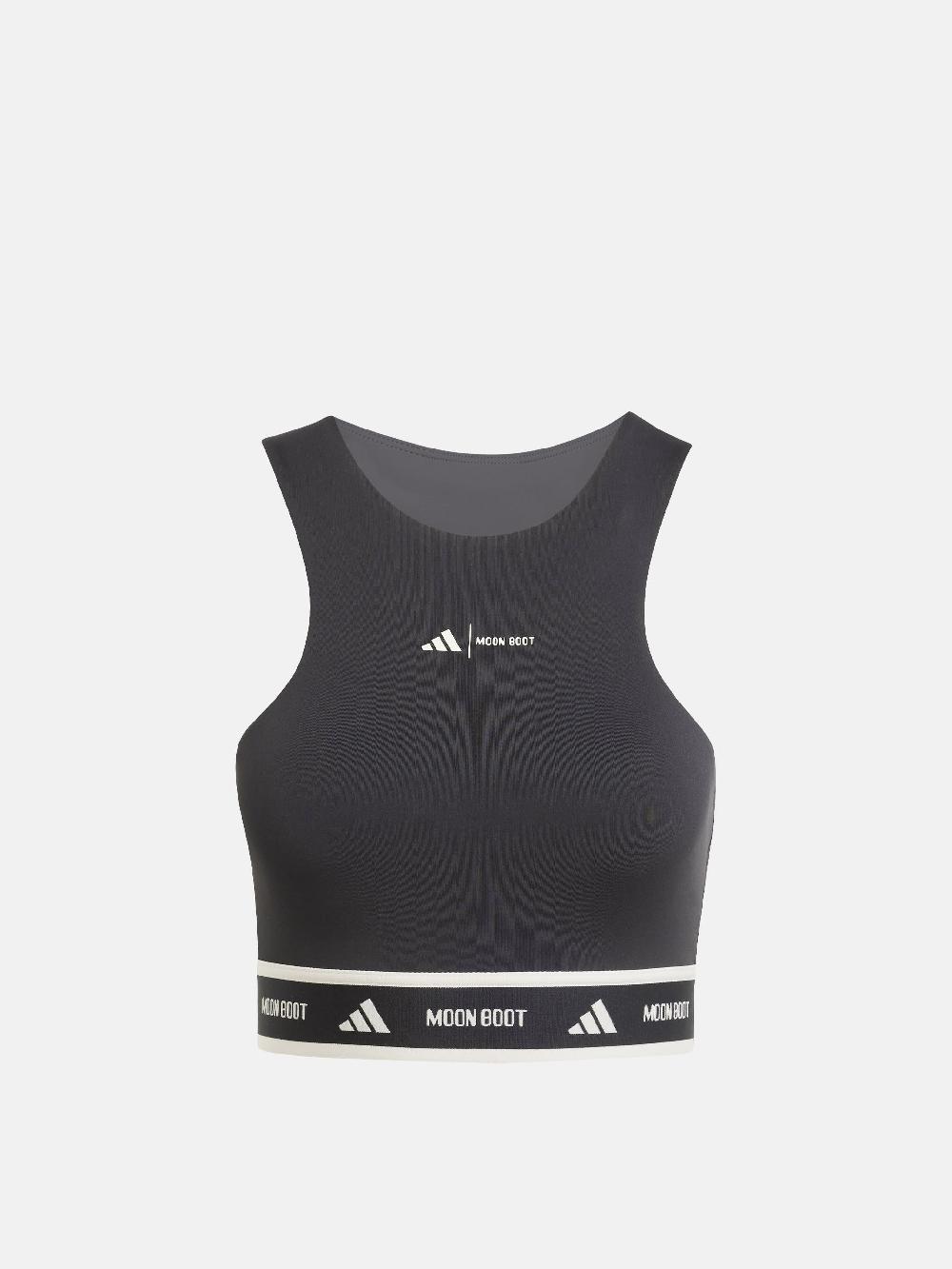 Moon Boot Crop Top Nero Adidas X Moon Boot