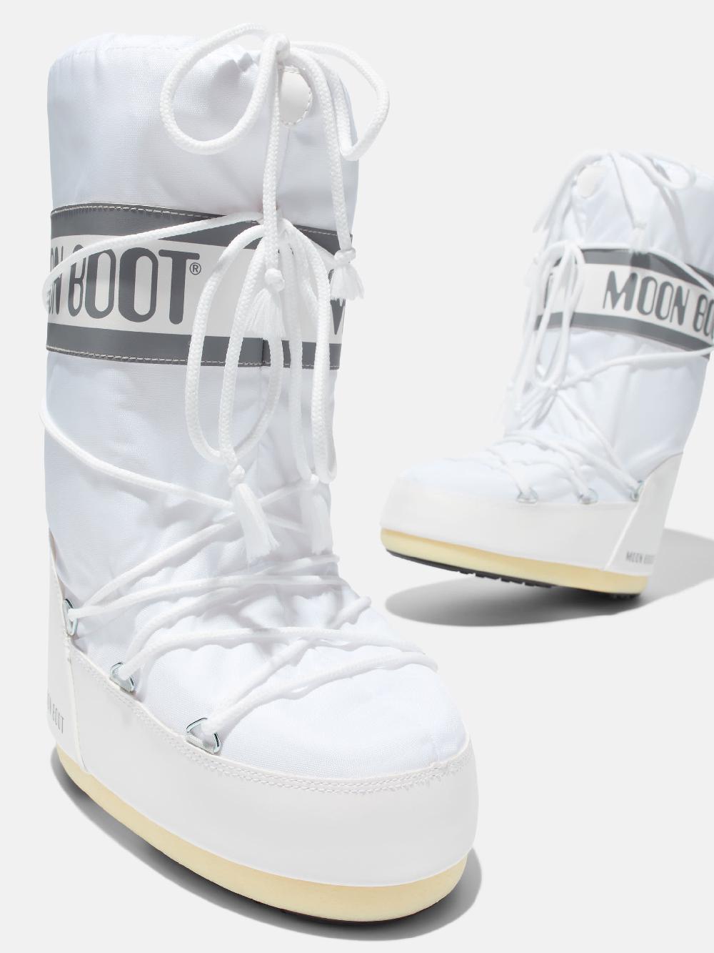 Moon Boot ICON BIANCO IN NYLON