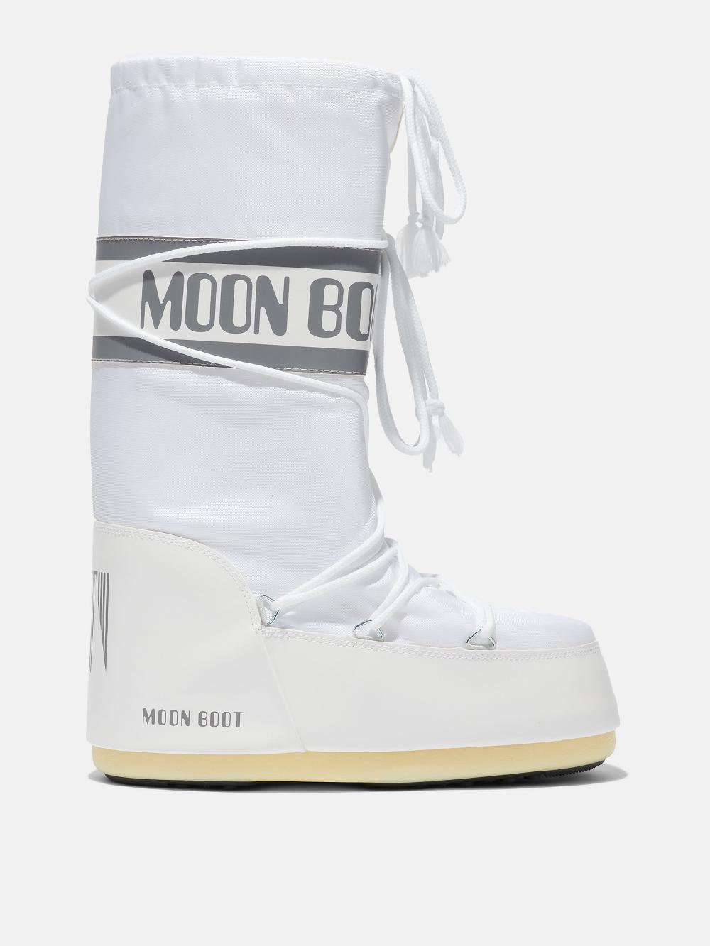 Moon Boot ICON BIANCO IN NYLON