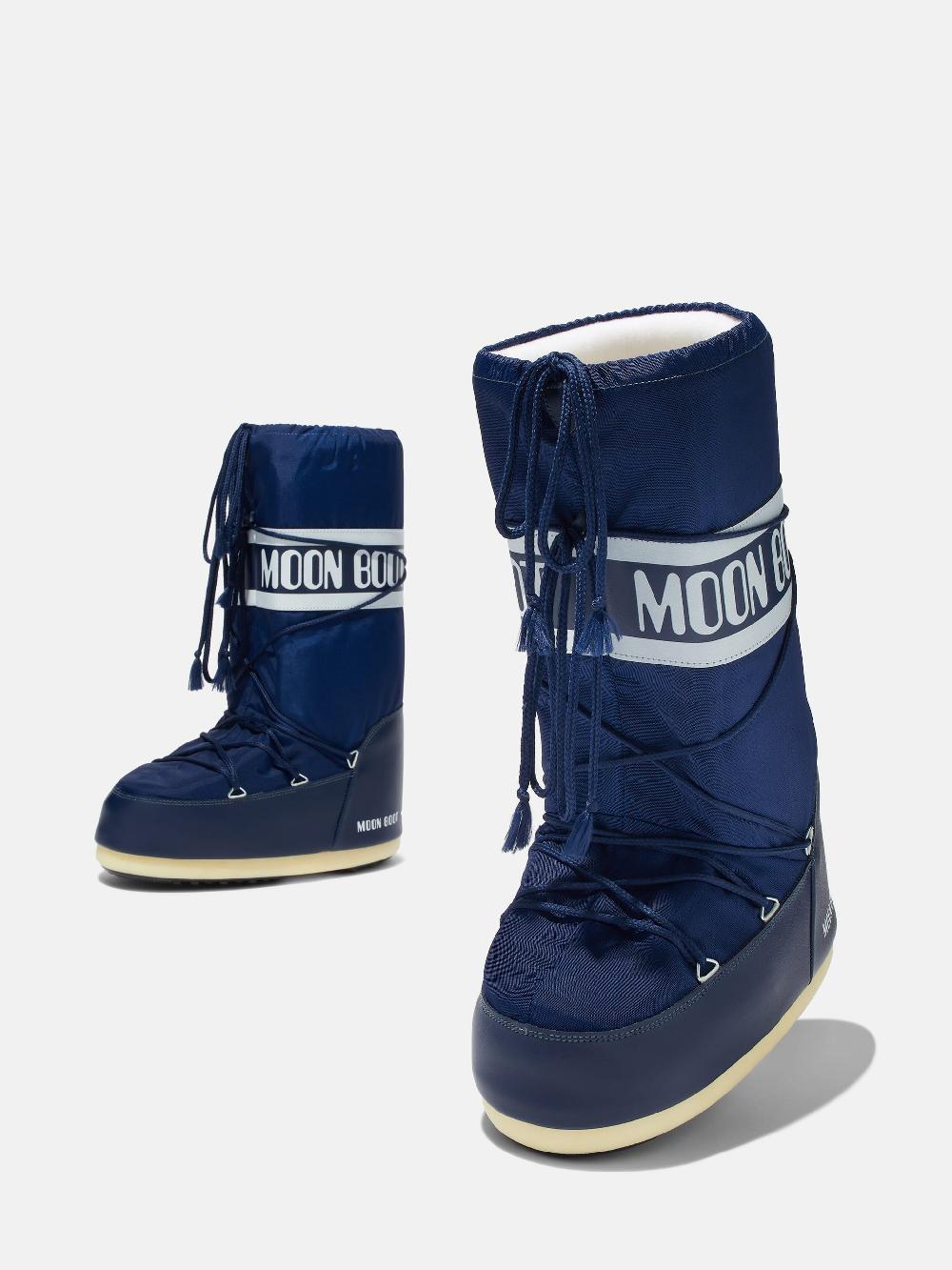 Moon Boot ICON BLU NAVY IN NYLON