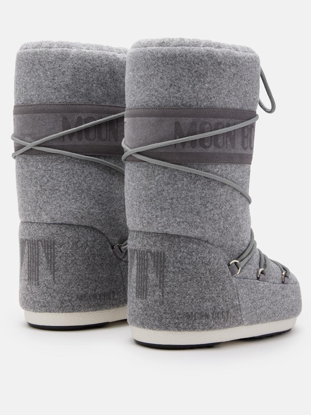 Moon Boot ICON FELT GRIGIO