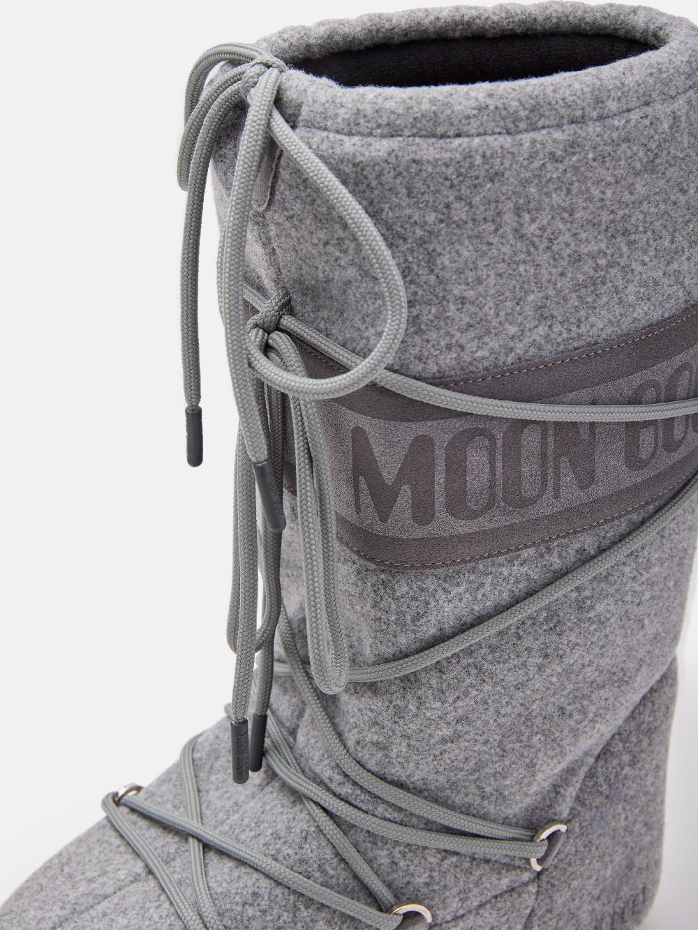 Moon Boot ICON FELT GRIGIO