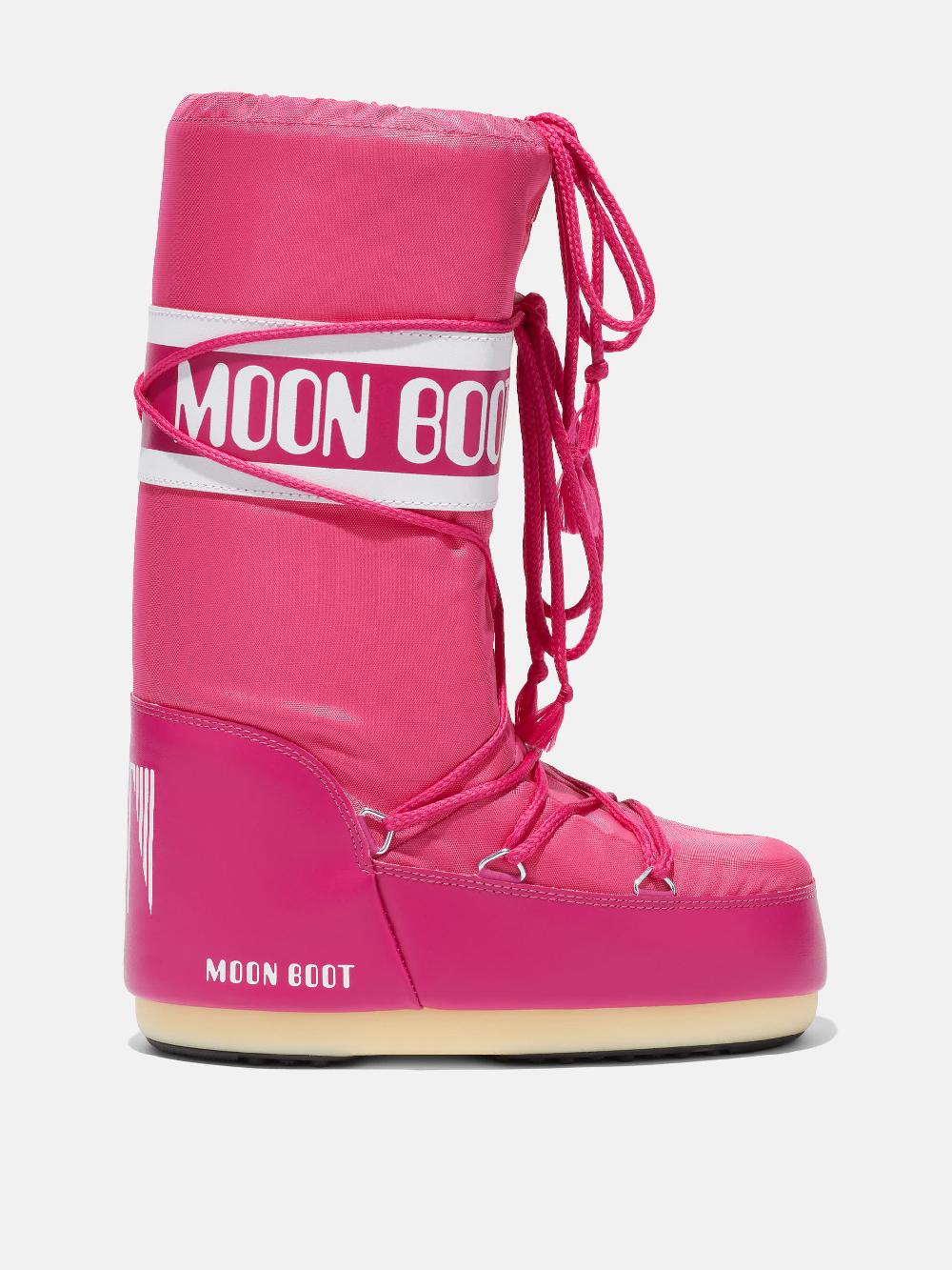 Moon Boot ICON FUCSIA IN NYLON