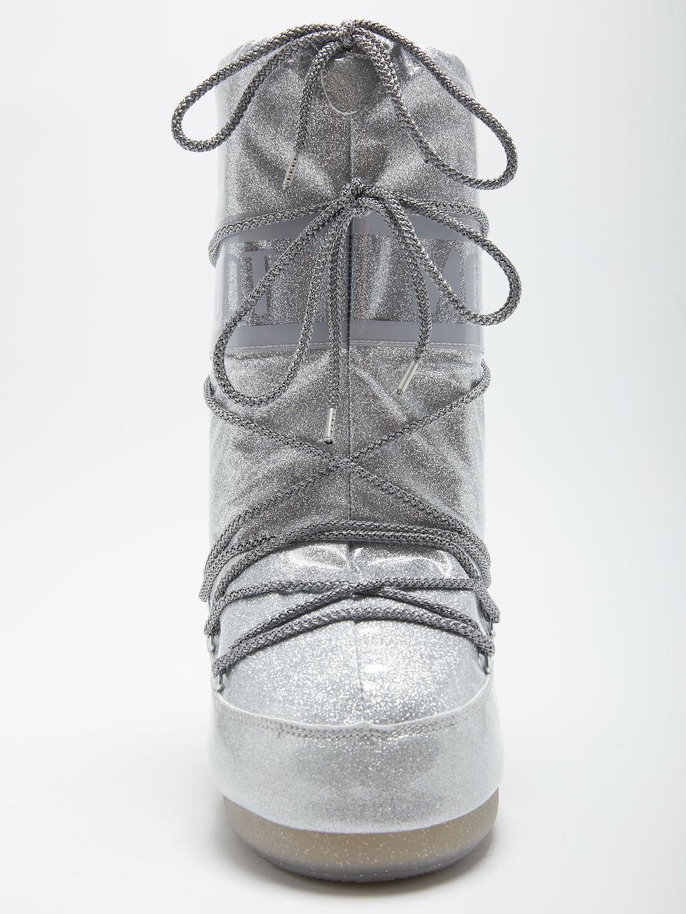 Moon Boot ICON GLITTER ARGENTO
