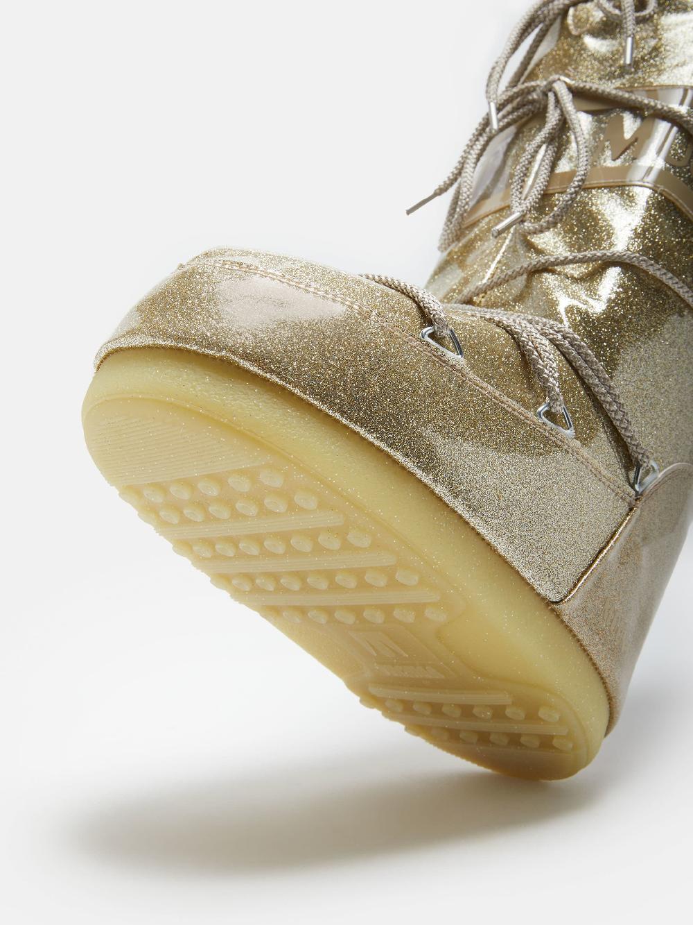 Moon Boot ICON GLITTER ORO