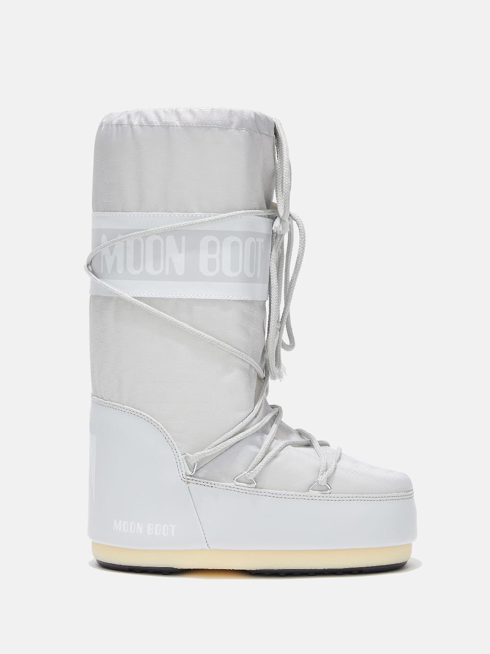 Moon Boot ICON GRIGIO IN NYLON