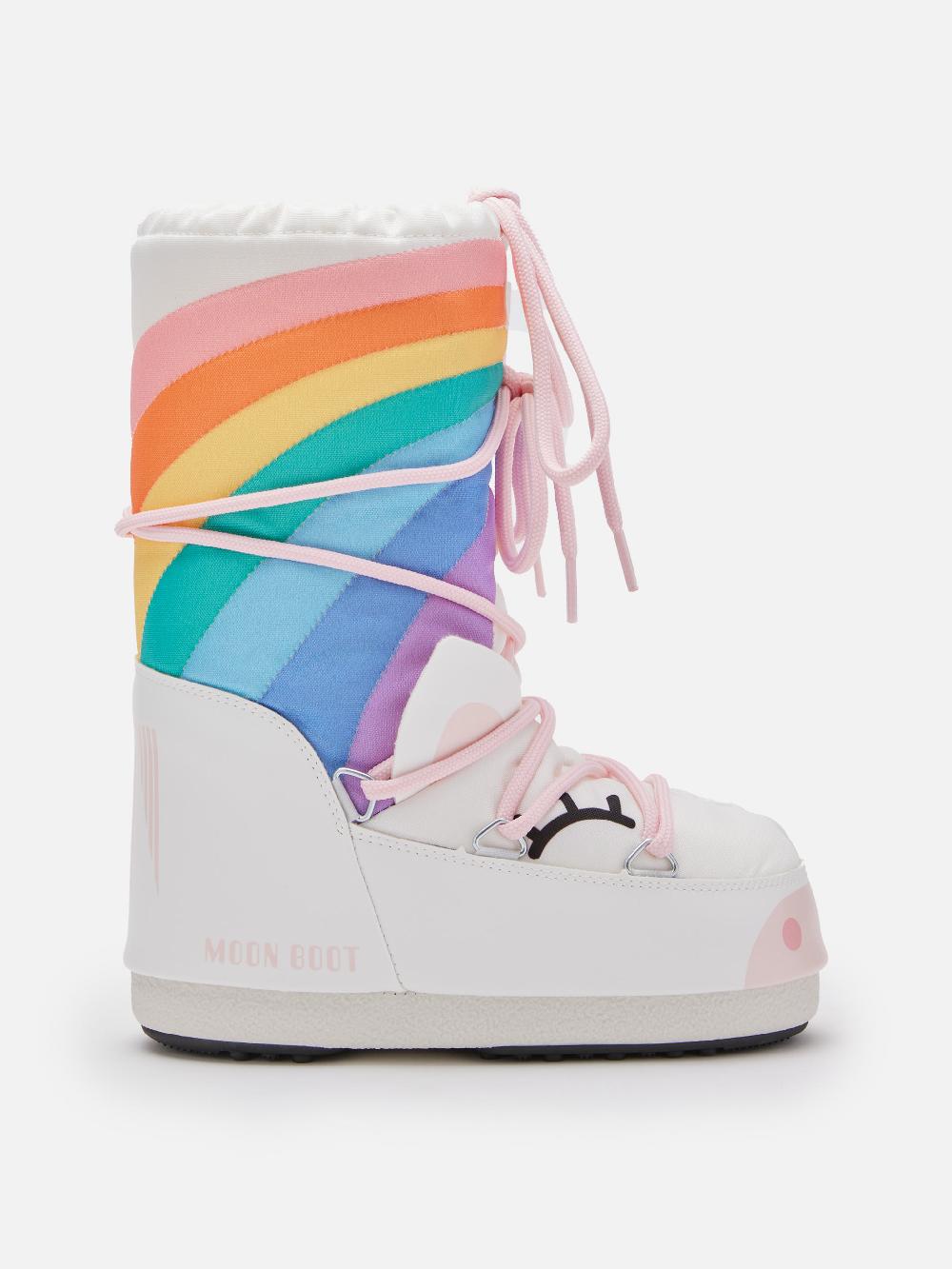 Moon Boot ICON JUNIOR UNICORN BIANCO