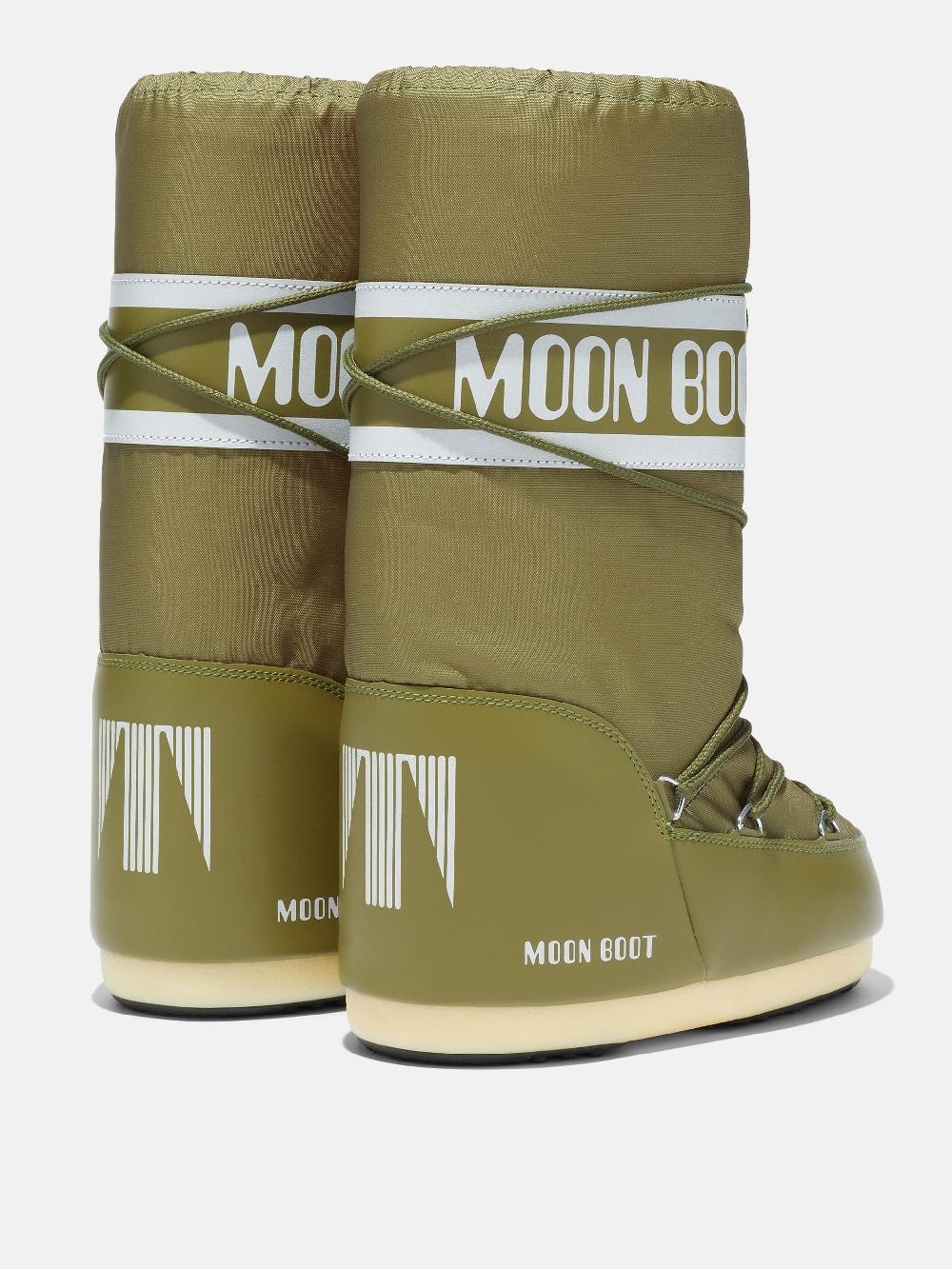 Moon Boot ICON KAKI IN NYLON